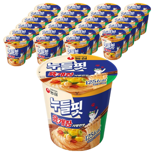 누들핏 육개장사발면맛 35.5g, 24개