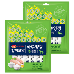 하림펫푸드 강아지 밥이보약 하루양갱 파우치