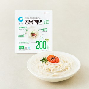 청정원 콩담백면 콩국수 4인분, 760g, 1개