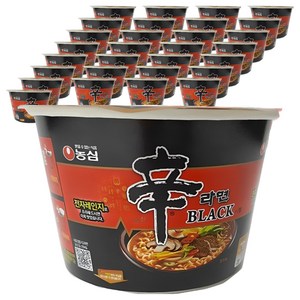 신라면 블랙 컵라면 101g, 30개