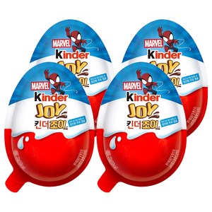 킨더 조이 초콜릿 보이, 20g, 4개