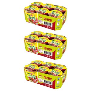 오뚜기 컵누들 마라탕 44.7g, 18개