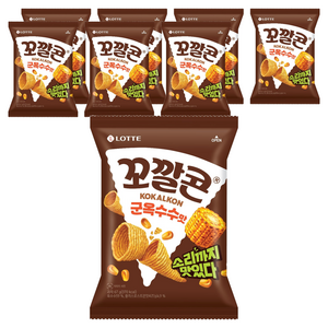 꼬깔콘 군옥수수맛, 67g, 8개
