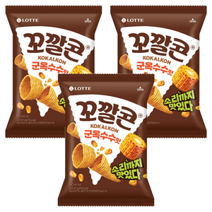 꼬깔콘 군옥수수맛, 67g, 3개