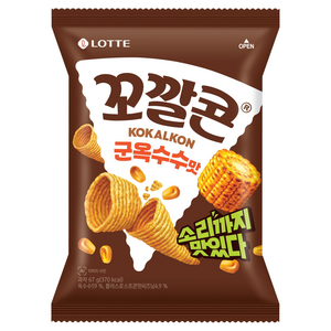 꼬깔콘 군옥수수맛, 67g, 1개