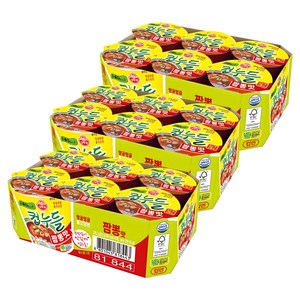 오뚜기 컵누들 짬뽕맛 38.2g, 18개