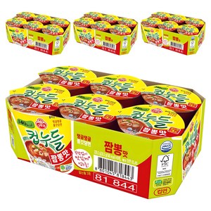 오뚜기 컵누들 짬뽕맛 38.2g, 24개