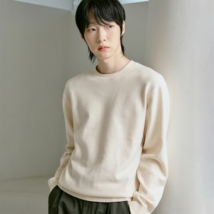 210에디트 남녀공용 라운드넥 말랑 니트 ZZ4SW070