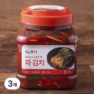 인우 더맛나 파김치, 1kg, 3개