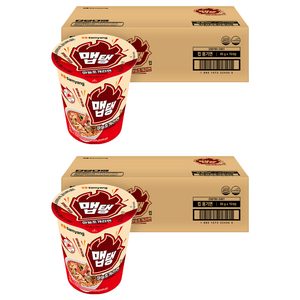 맵탱 마늘조개라면 65g, 30개