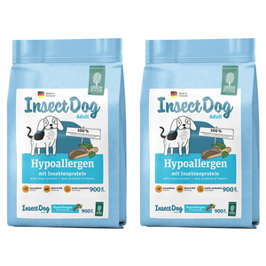인섹트도그 강아지 기능성 사료, 곤충, 900g, 2개