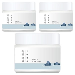 라운드랩 1025 독도 크림, 80ml, 3개