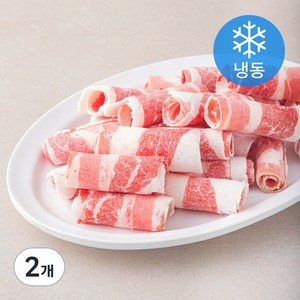 곰곰 대패 우삼겹 (냉동), 500g, 2개