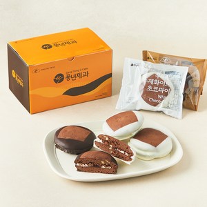 풍년제과 우리밀 수제 화이트 초코파이