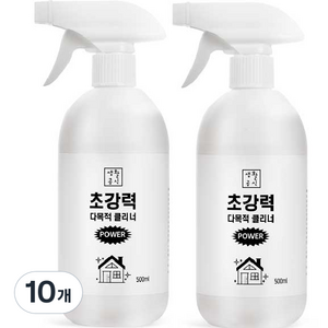 생활공식 초강력 다목적 클리너, 500ml, 10개