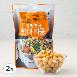 엉클탁 간편한끼 병아리콩, 240g, 2개