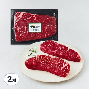 호주산 살치살 스테이크 (냉장), 400g, 2개