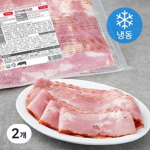 에쓰푸드 전지베이컨 1.9mm (냉동), 500g, 2개