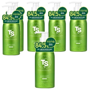 TS 올뉴 플러스 티에스 샴푸, 500g, 6개