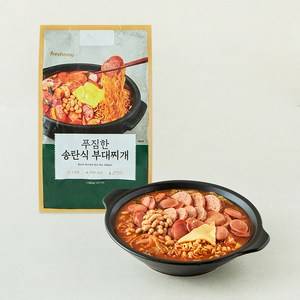 프레시지 푸짐한 송탄식 부대찌개 밀키트, 1.158kg, 1개