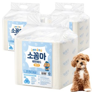 소꼼마 소변아 꼼짝마 냄새잠금 강아지 배변패드 베이직 무향, 대형(60 x 76..., 50개입, 3개
