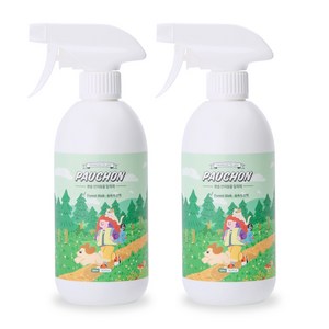 뽀숑 반려동물 숲속의 산책 탈취제, 500ml, 2개