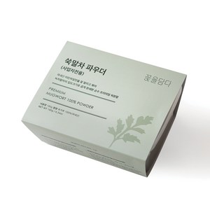꽃을담다 쑥말차 파우더