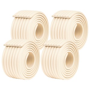 아가드 W형 모서리보호대, 2m, 크림, 4개