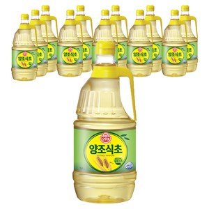 오뚜기 양조 식초, 1.8L, 12개