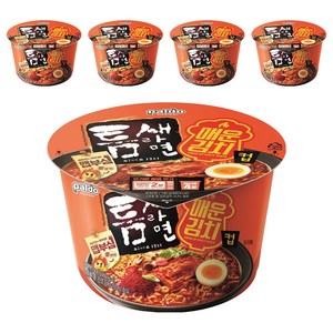 틈새라면 매운김치 컵 105g, 5개