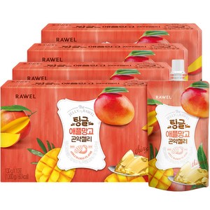 팅글 곤약젤리 애플망고맛 10개입, 1.3kg, 4개
