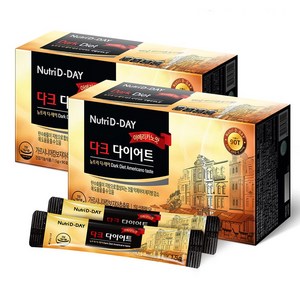 뉴트리디데이 다크 다이어트 아메리카노맛, 135g, 2박스