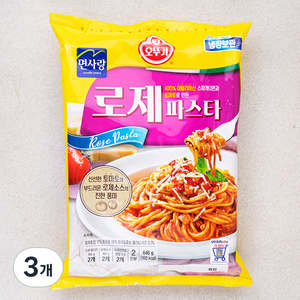 오뚜기 로제 파스타 2인분, 646g, 3개