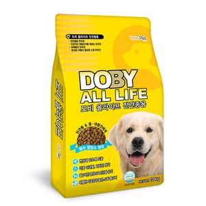 인터펫코리아 전연령 강아지 도비 올라이프 건식사료, 곡물, 10kg, 1개