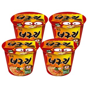 너구리 큰사발면, 4개