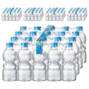 팔도 뽀로로 샘물 무라벨, 260ml, 100개