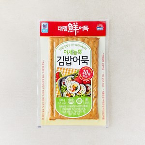 대림선 야채듬뿍 김밥어묵, 100g, 1개