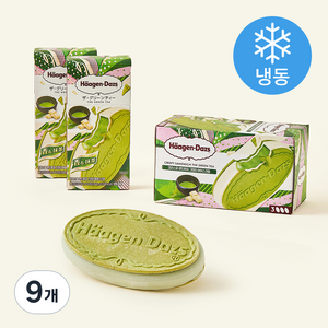 하겐다즈 크리스피 샌드위치 그린티 아이스크림 (냉동)