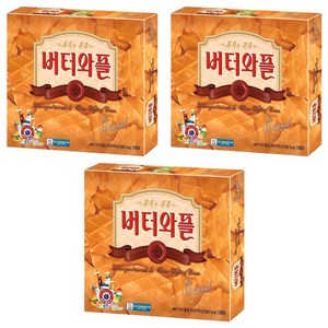 크라운 버터와플, 316g, 3개