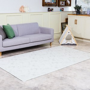 딩동펫 반려동물 미끄럼방지 매트, 마블 대리석, 대형(2400 x ..., 1개