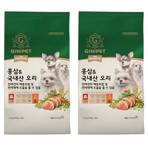 정관장지니펫 강아지 더홀리스틱 홍삼 앤 기능성 사료