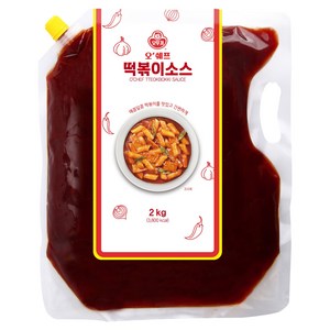 오뚜기 오쉐프 떡볶이소스, 2kg, 1개