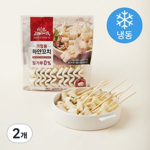 고래사어묵 가정용 하얀꼬치 어묵 밀가루 0% (냉동), 266g, 2개