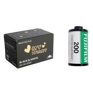 후지 컬러 36장 필름 + 마이하트 흑백 27장 필름 세트 35mm
