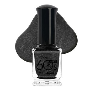 위드샨 60초 매니큐어, M038블랙홀, 9ml, 1개
