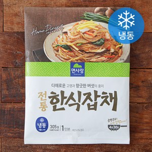 면사랑 전통 한식 잡채 1인분 (냉동), 305g, 1개