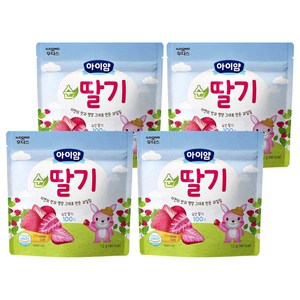 아이얌 과일칩, 12g, 4개