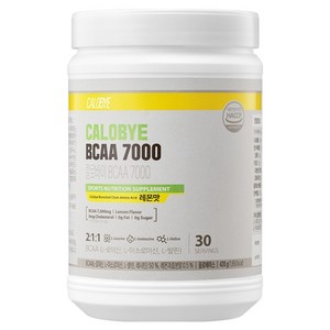칼로바이 BCAA 7000 부스터 필수아미노산 헬스 보조제 레몬맛, 420g, 1개