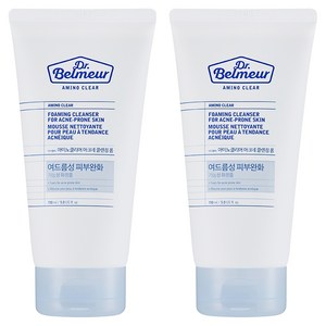 더페이스샵 닥터벨머 아미노클리어 아크네 클렌징 폼, 150ml, 2개