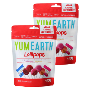 야미얼스 막대사탕 파우치팩, 구글리퍼플 + 사우..., 57g, 2개